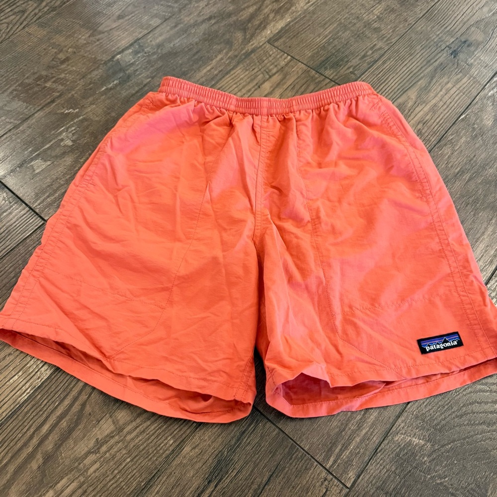 Patagonia‎ Mens Baggie Shorts Size S Orange